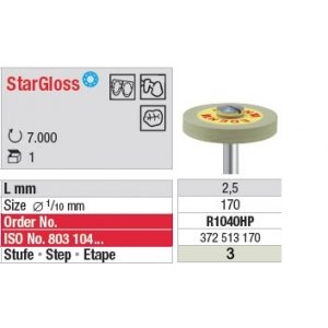 StarGloss Ceramic Polish – Super Fine Grit R1040HP